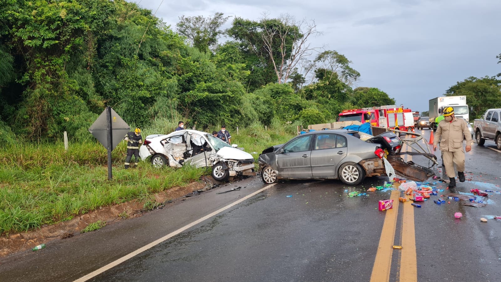 Uma Pessoa Morre E Outra Fica Ferida Em Acidente Na GO 060 Em Trindade