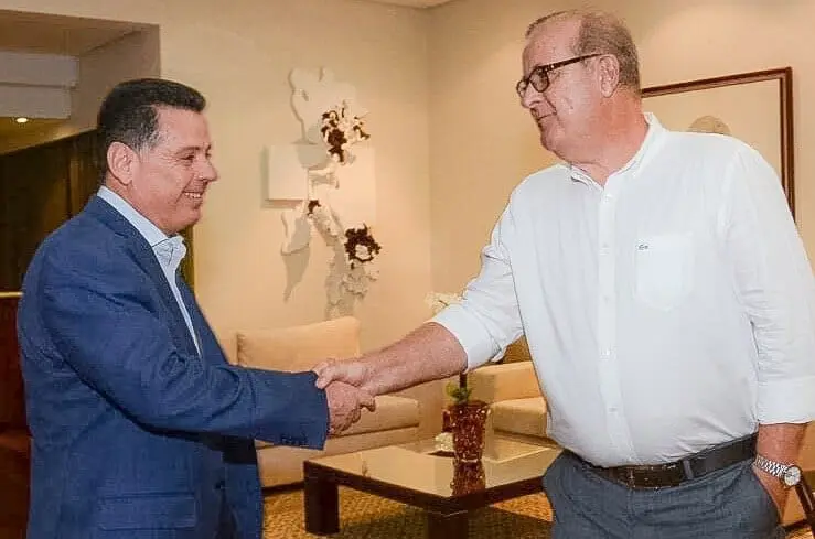 Marconi Perillo e Paulo Garcia (foto divulgação)