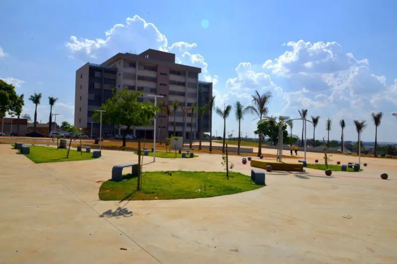 Paço Municipal de Aparecida de Goiânia. Foto: Divulgação