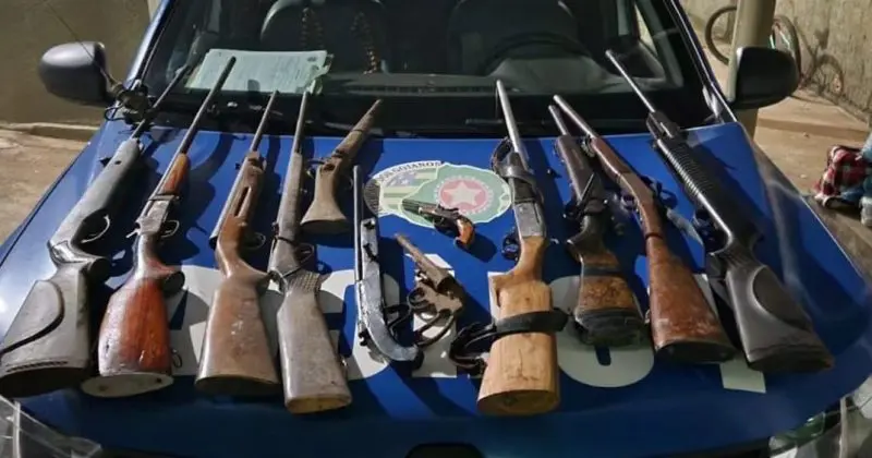 fábrica de armas clandestinas em Goiânia