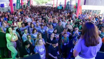 Governador Ronaldo Caiado participa de evento em homenagem ao Dia Internacional da Mulher: mais de 40 serviços públicos em um único local