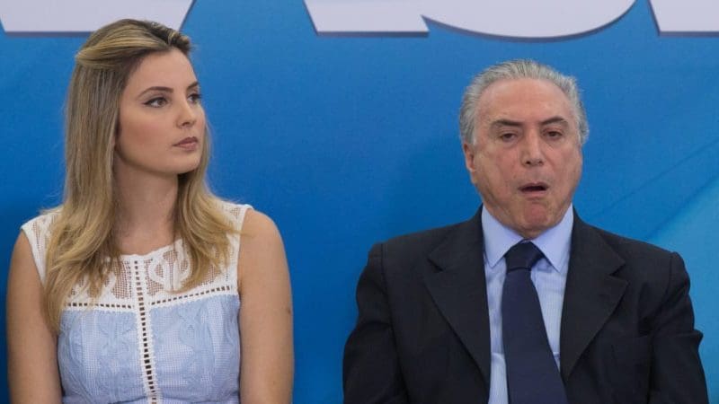 Marcela e Michel Temer