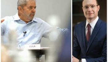 Luís Inácio Lula da Silva e seu advogado, Cristiano Zanin