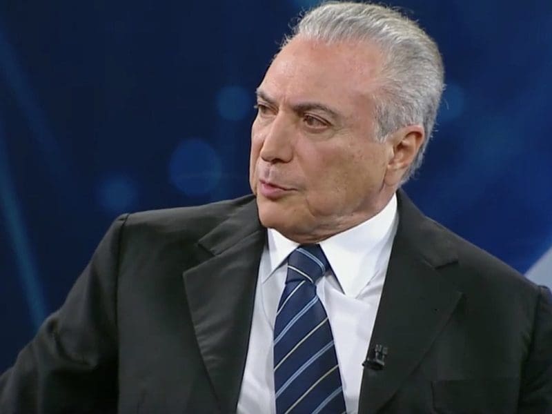 O presidente Michel Temer foi questionado sobre o as delações dos executivos da Odebrecht.