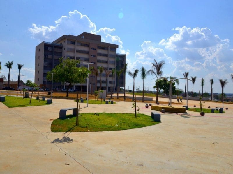 Paço Municipal de Aparecida de Goiânia. Foto: Divulgação