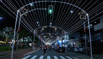 Iluminação de natal de aparecida de goiânia