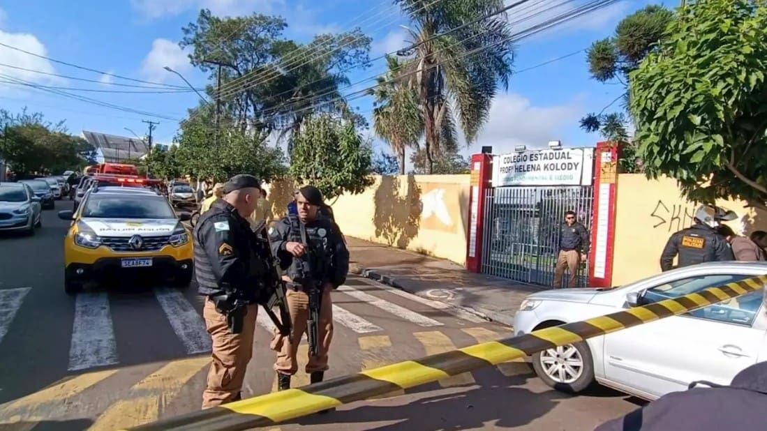 Tiroteio no Paraná é 3º ataque em escola do país com mortes