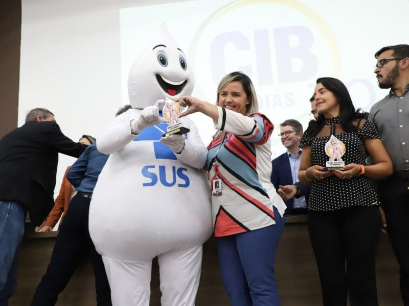 Governo de Goiás premiou os municípios que mais se destacaram na imunização contra a dengue (Foto: Marco Monteiro)