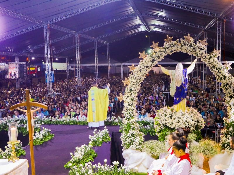 Novena em Louvor a Nossa Senhora da Assunção deve reunir milhares de pessoas com missas, atrações musicais e show de prêmios