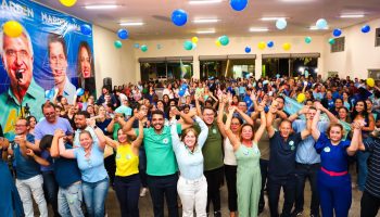 Secretária de Educação de Goiás, Fátima Gavioli, Declara Apoio à Reeleição de Marden em Trindade durante Encontro de Lideranças