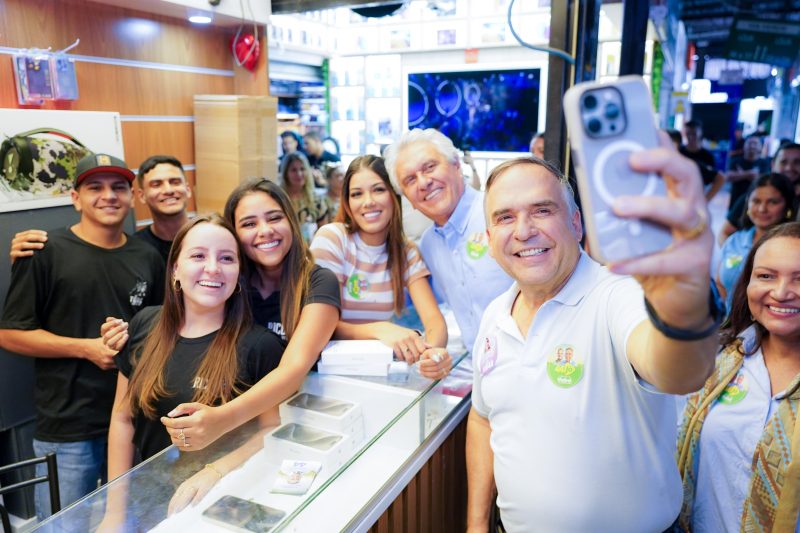 Ao lado de Caiado, Mabel visita camelódromos de Campinas e afirma que vai revitalizar o bairro