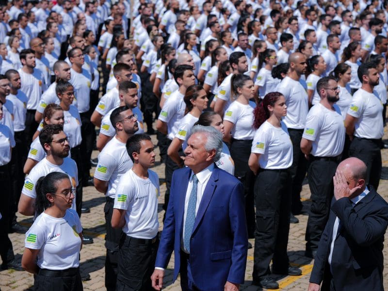 Governador reforça também os quadros da Polícia Técnico-Científica de Goiás com 38 novos auxiliares