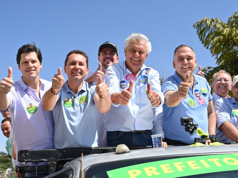 Grande carreata com Caiado marca início oficial da campanha de Mabel