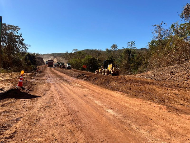 Governo de Goiás retoma pavimentação da GO-132, entre Niquelândia e Colinas do Sul