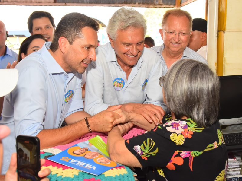 ”Vilela está preparado para administrar Aparecida”, afirma Caiado