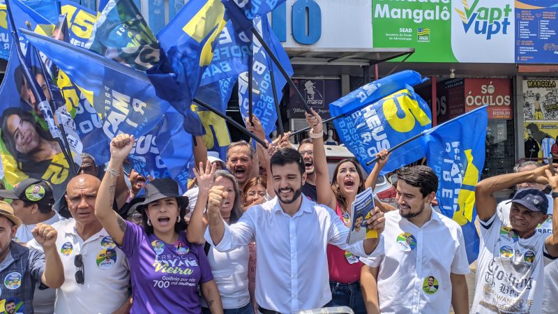 Matheus encerrou campanha com grande caminhada na Região Noroeste